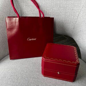 Cartier Jewelry Box & Shopping bag